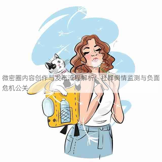 微密圈内容创作与发布流程解析:社群舆情监测与负面危机公关