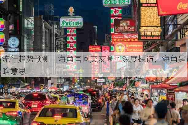 流行趋势预测|海角官网交友圈子深度探访,海角是啥意思
