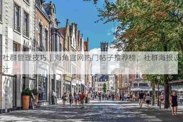 社群管理技巧|海角官网热门帖子推荐榜,社群海报设计